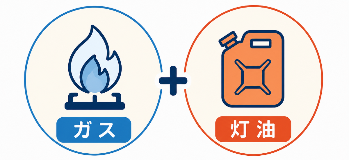ガスプラス灯油