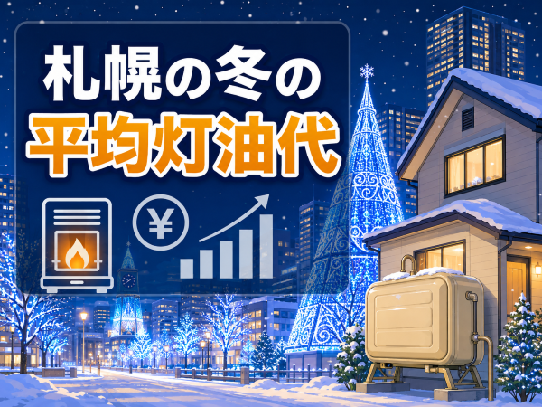 札幌の家庭での冬の平均灯油代ってどれくらい？灯油費を節約するポイントを開設！