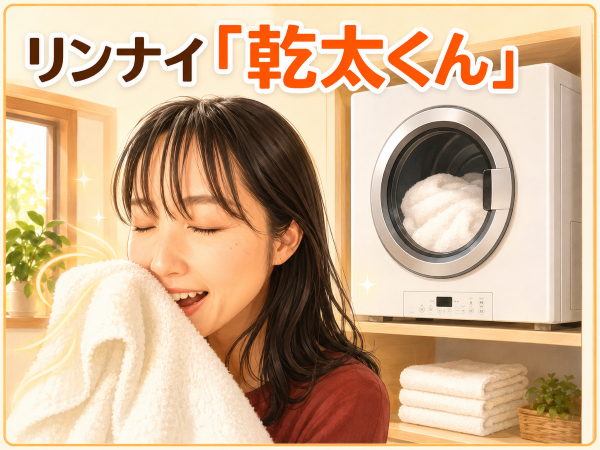 リンナイ「乾太くん」は本当に便利？ガス衣類乾燥機の実力と導入メリットを徹底解説 導入