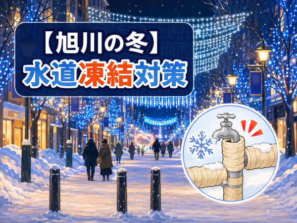 旭川の冬における、灯油ストーブを使った水道凍結対策とは？活用方法と注意点を解説！